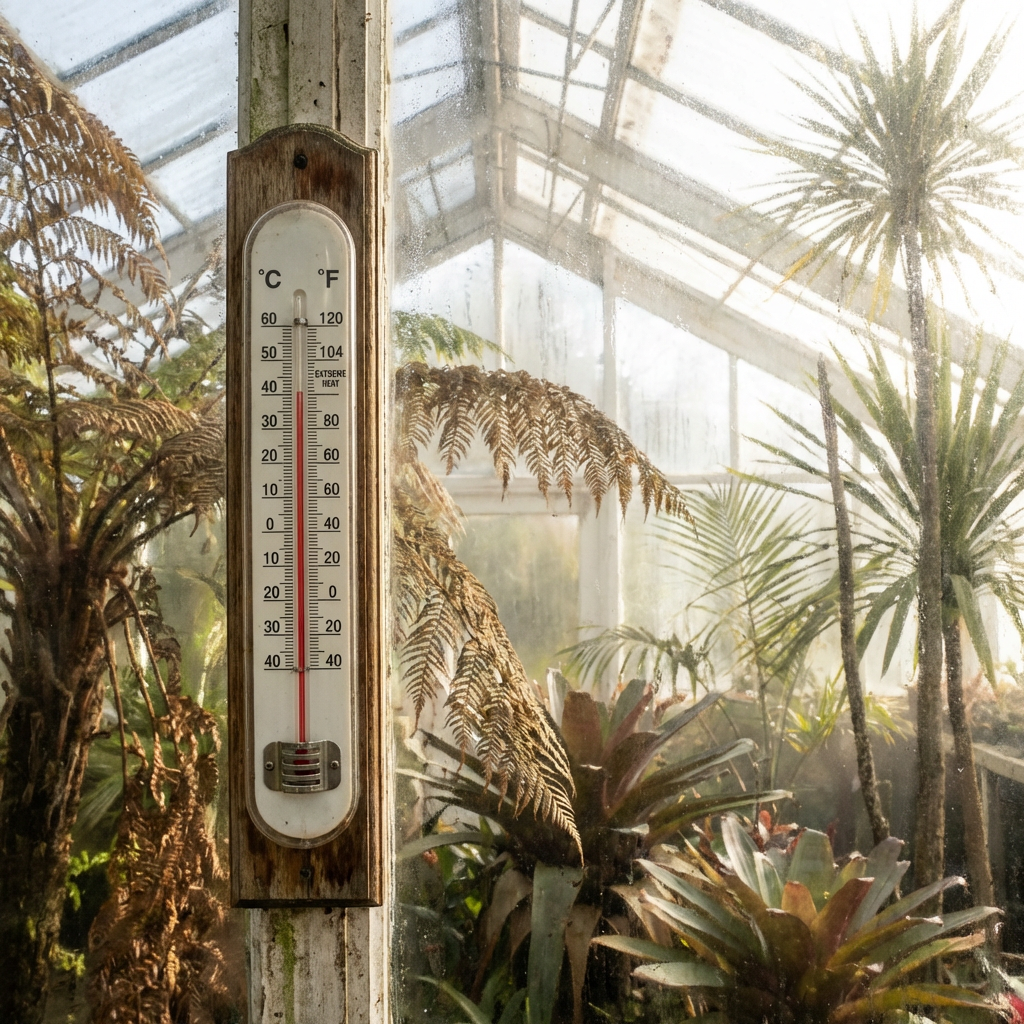 Así se pierden cosechas enteras: control climático basado en un termómetro de pared