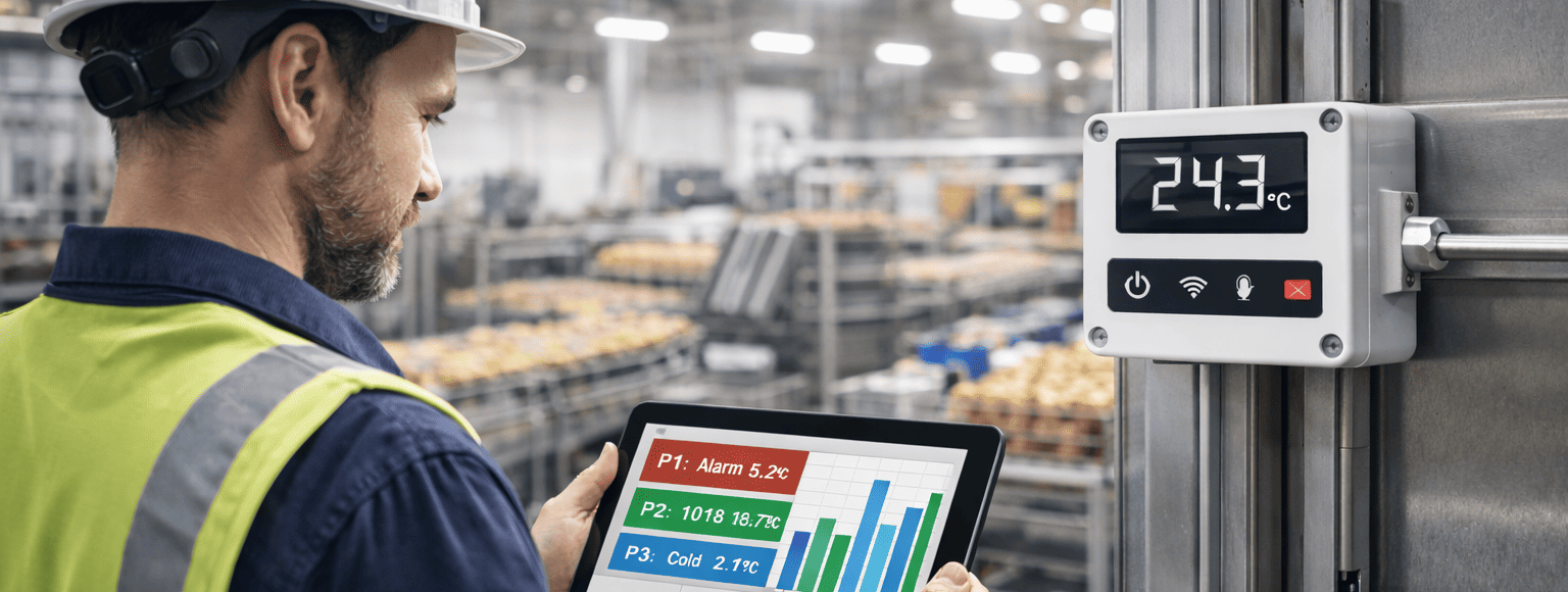 control IOT temperaturas empresas