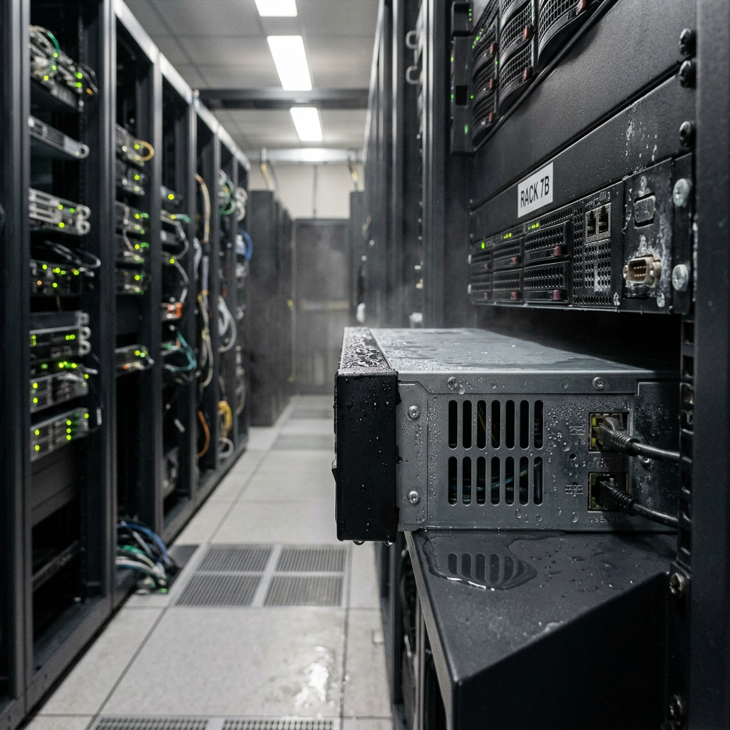 Humedad en salas de servidores: el riesgo invisible que paraliza infraestructuras