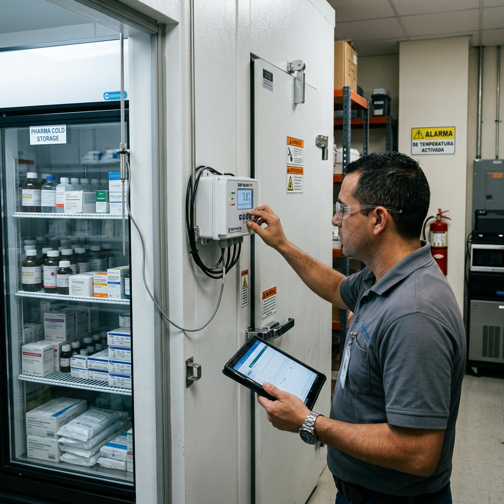 Sistemas de alarma de temperatura: cómo configurarlos y no perder producto