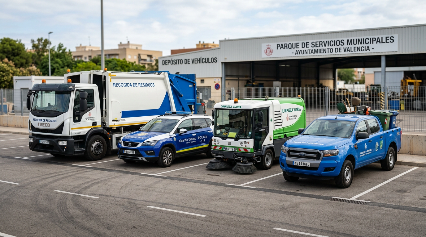 Flota municipal completa unificada con gestión Anukys