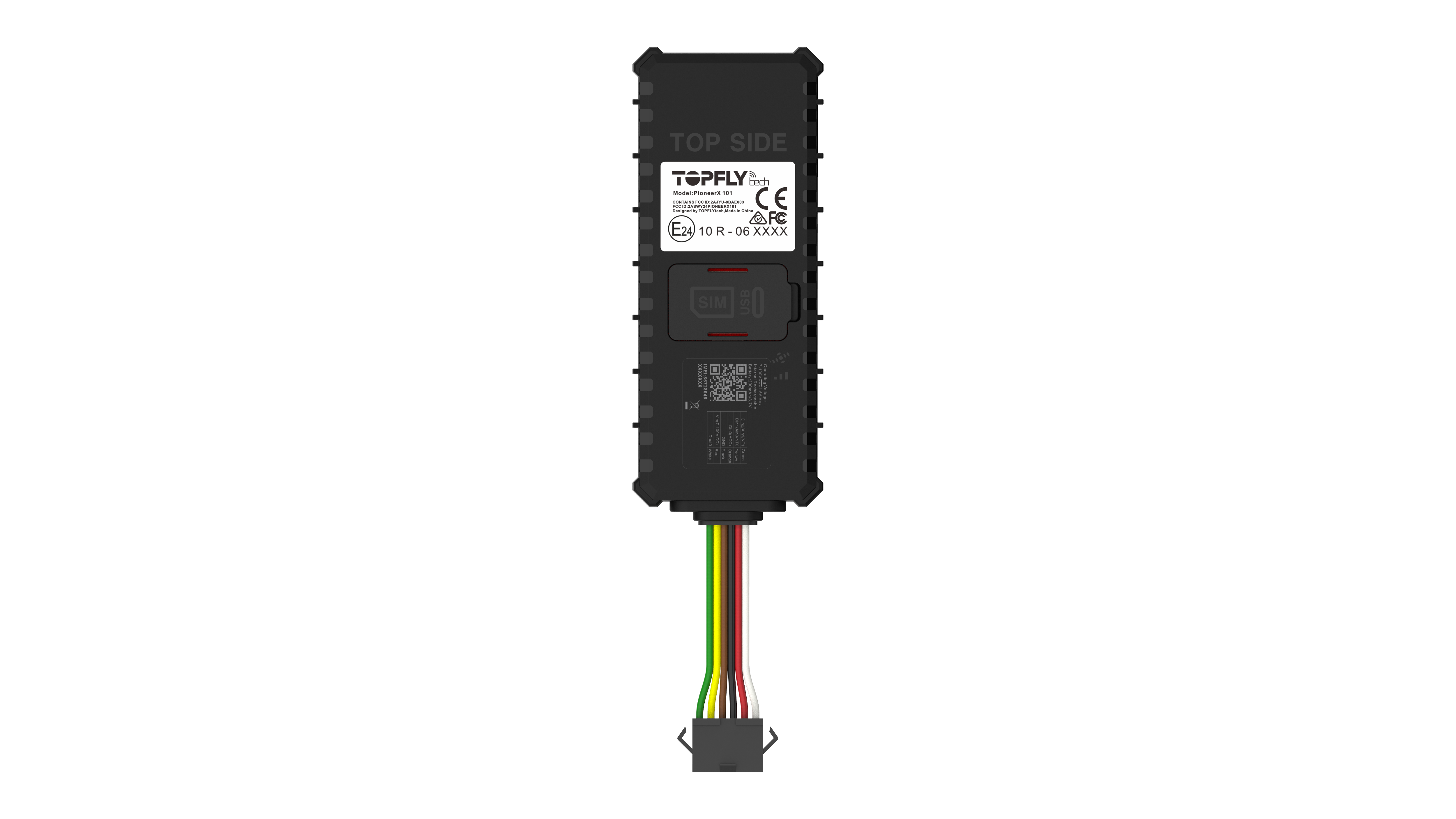 PioneerX 101 tracker GPS cableado avanzado con CAN Bus