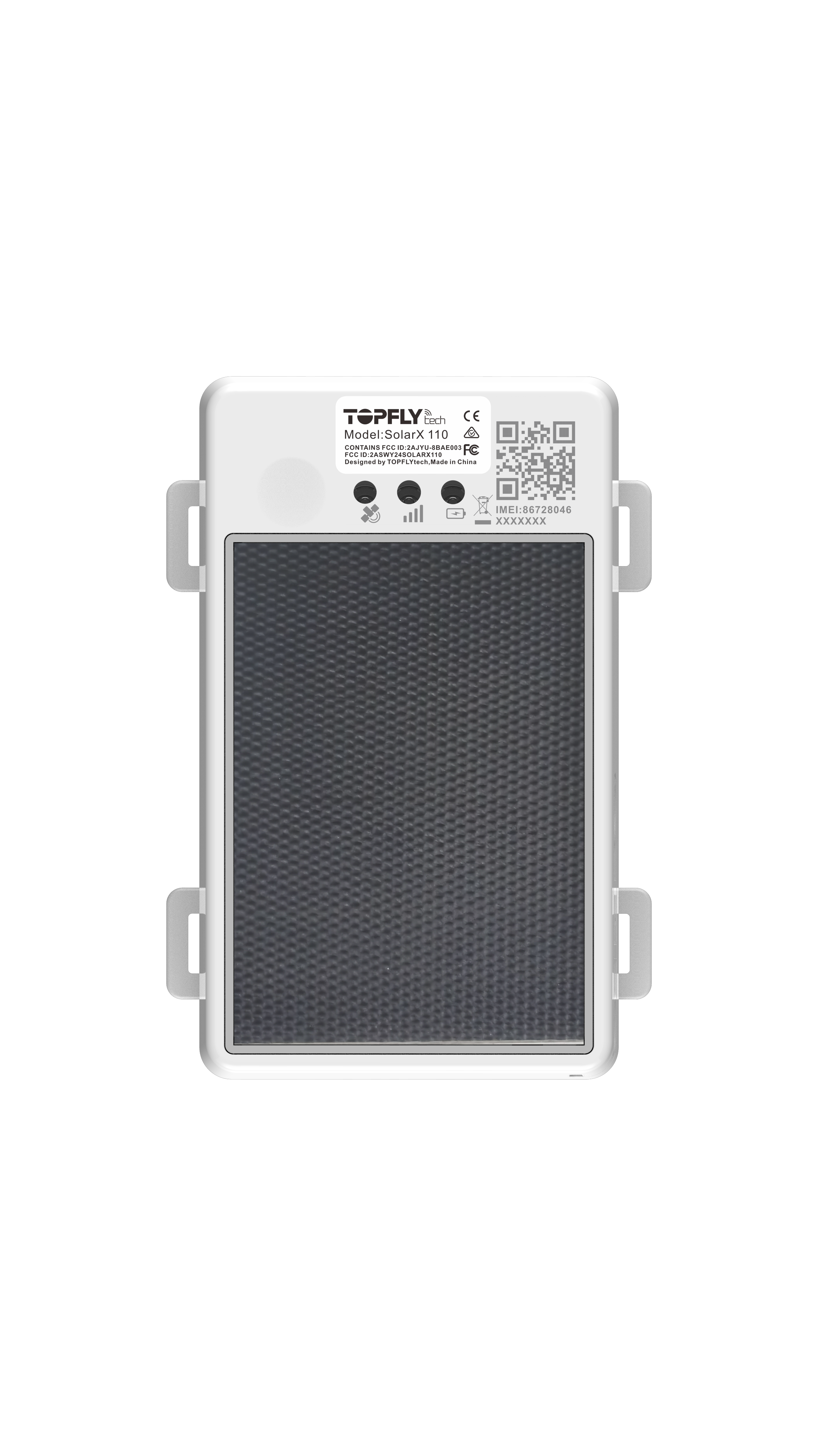 Tracker GPS solar SolarX 110 TopFlytech compacto