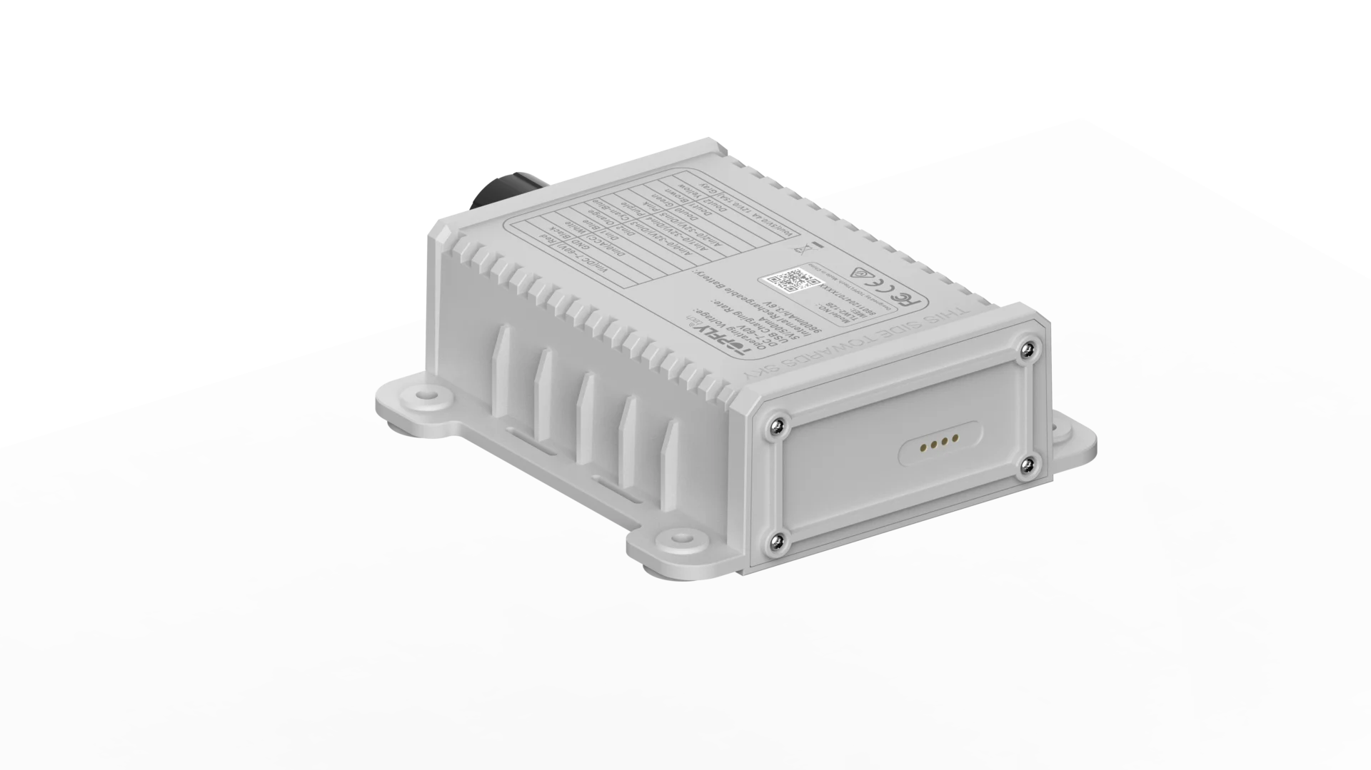 TLW2-12B detalle puerto USB para carga y configuración