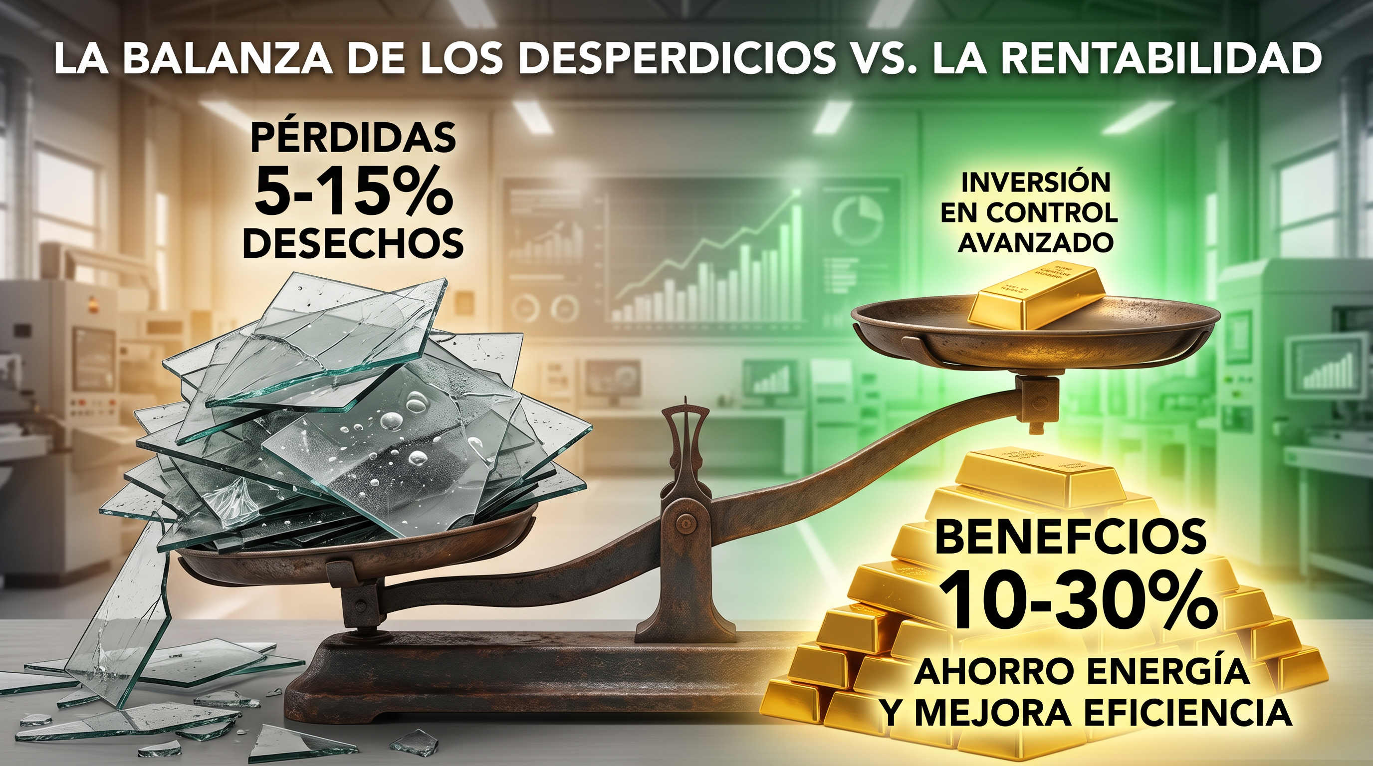La balanza de los desperdicios frente a la rentabilidad: pérdidas por delaminación contra beneficios de la inversión en control avanzado