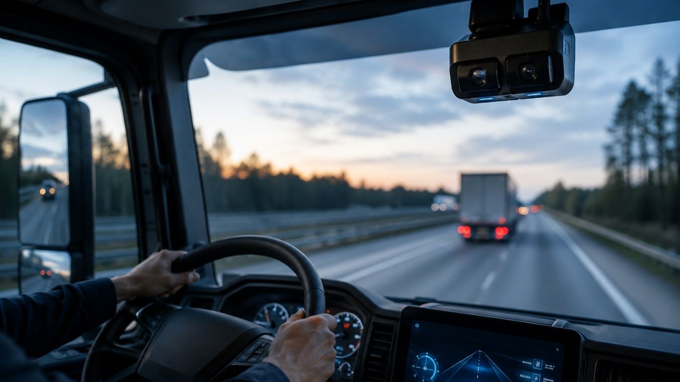 Cámaras con inteligencia artificial: el copiloto que vigila la carretera y la cabina