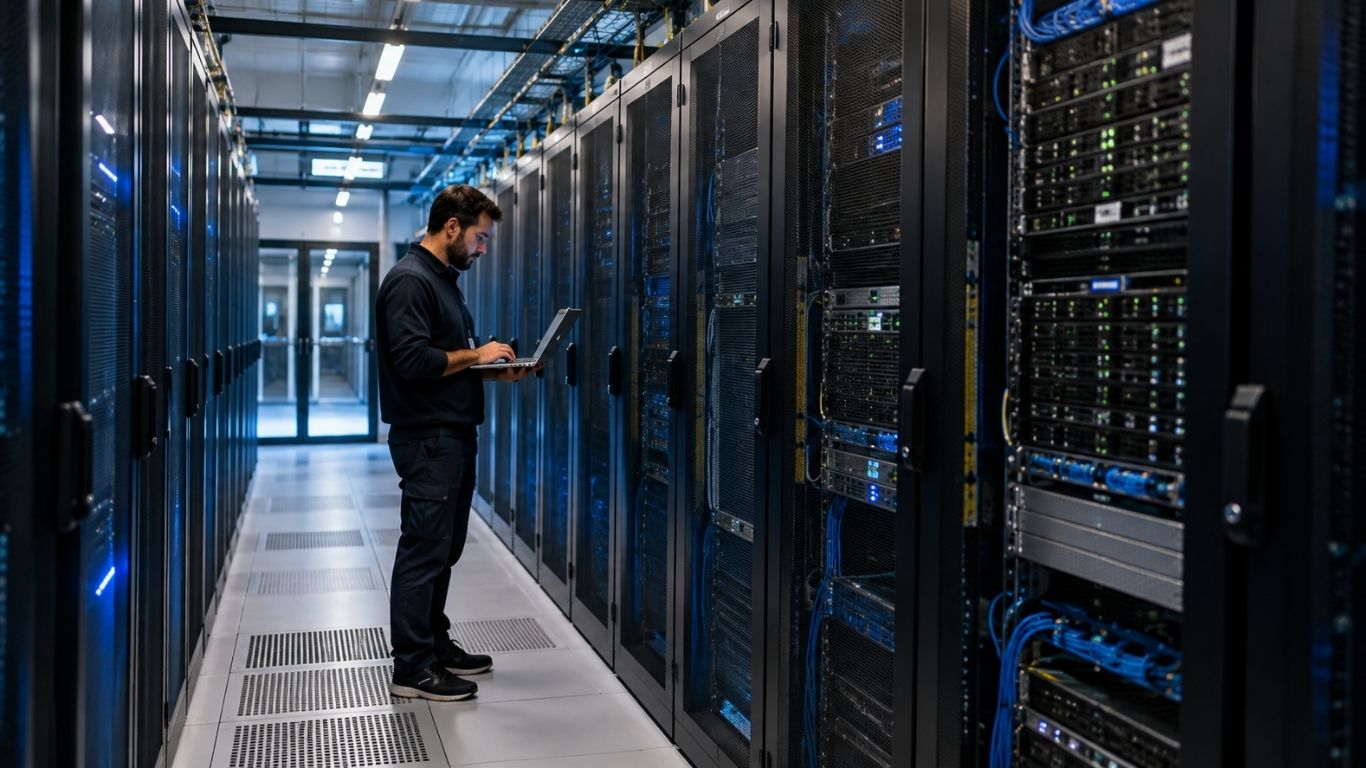 Detección de puntos calientes en racks: cuando la IA ve lo que los sensores no ven